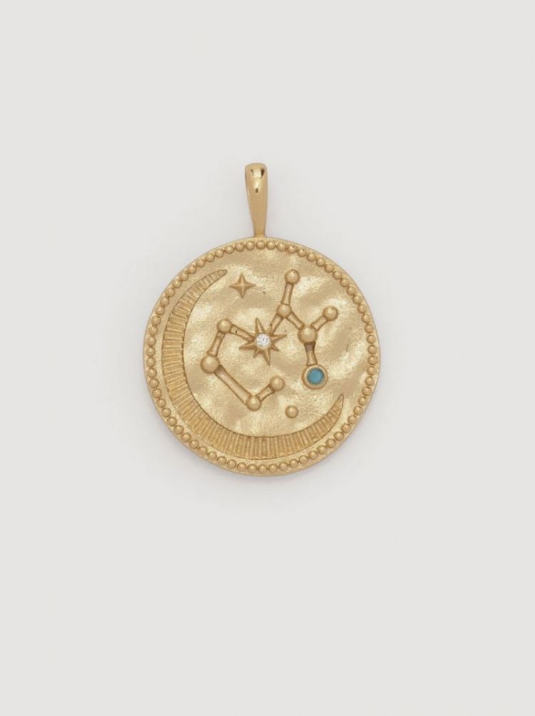 Hangertje zodiac boogschutter gold