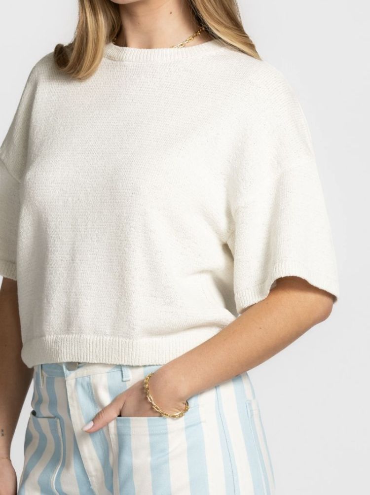 Pullover Fox Ecru