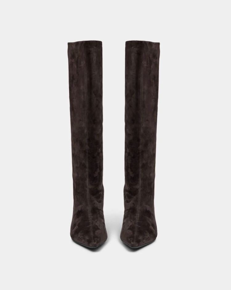 Noreensw ankle suede boot  Dark coffee