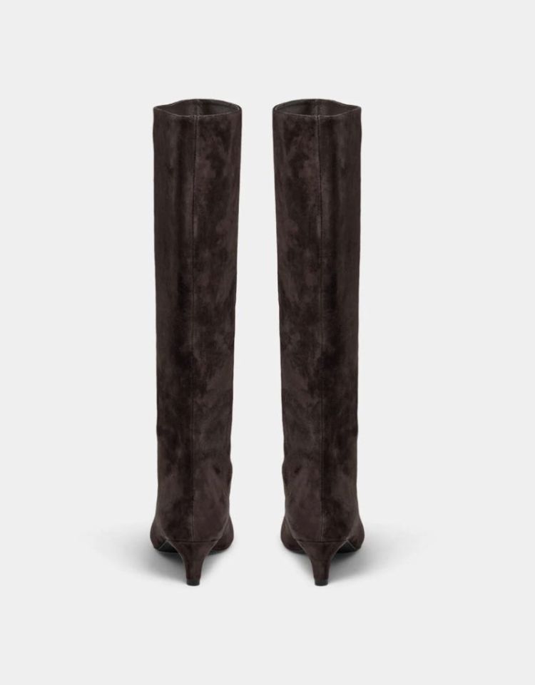 Noreensw ankle suede boot  Dark coffee