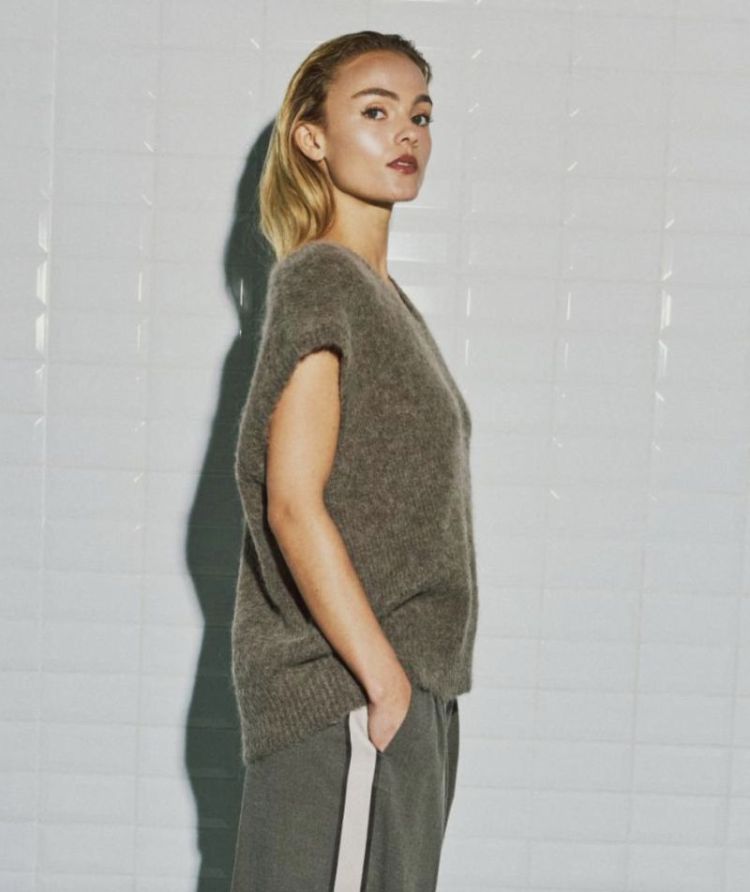 Wblvenus waistcoat Cookie brown