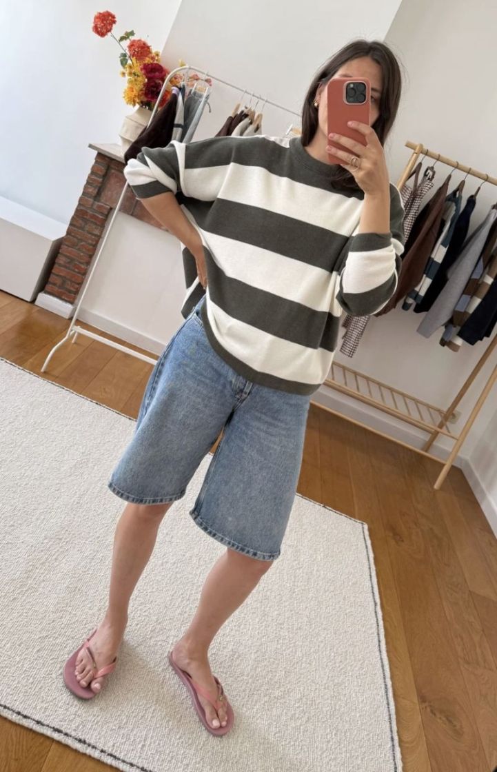Chloé knit  Khaki / ecru st