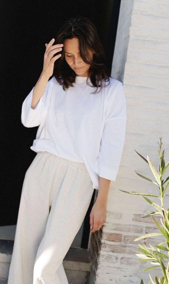 Claudia longsleeve top Offwhite