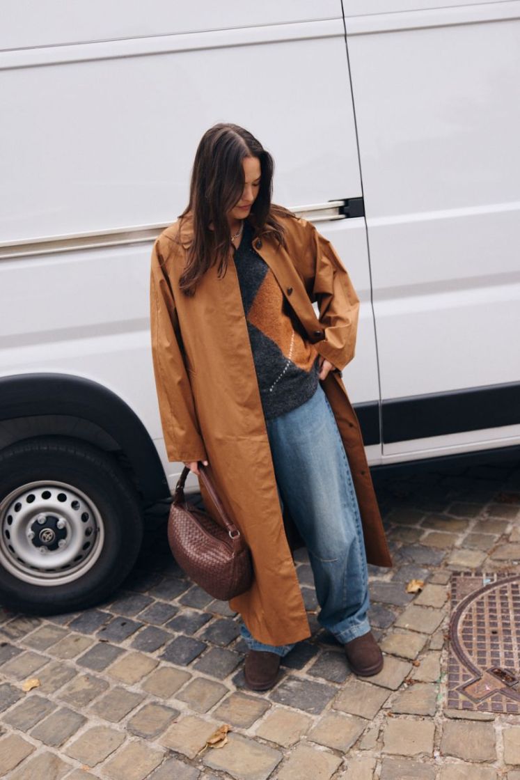 Slwrayne coat Toffee