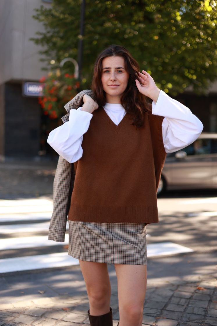 Slwelara mw mini skirt Monks robe