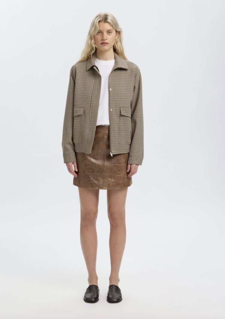 Slwjil leather hw mini skirt Delicioso