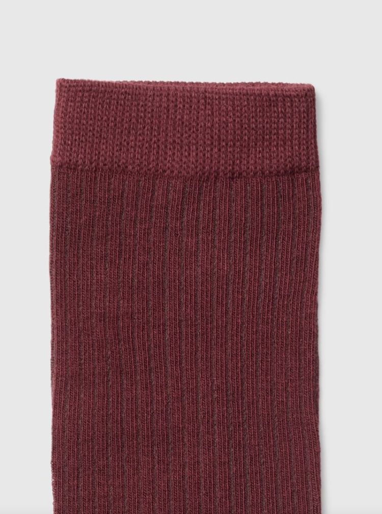 Slwrose sock tawny port 
