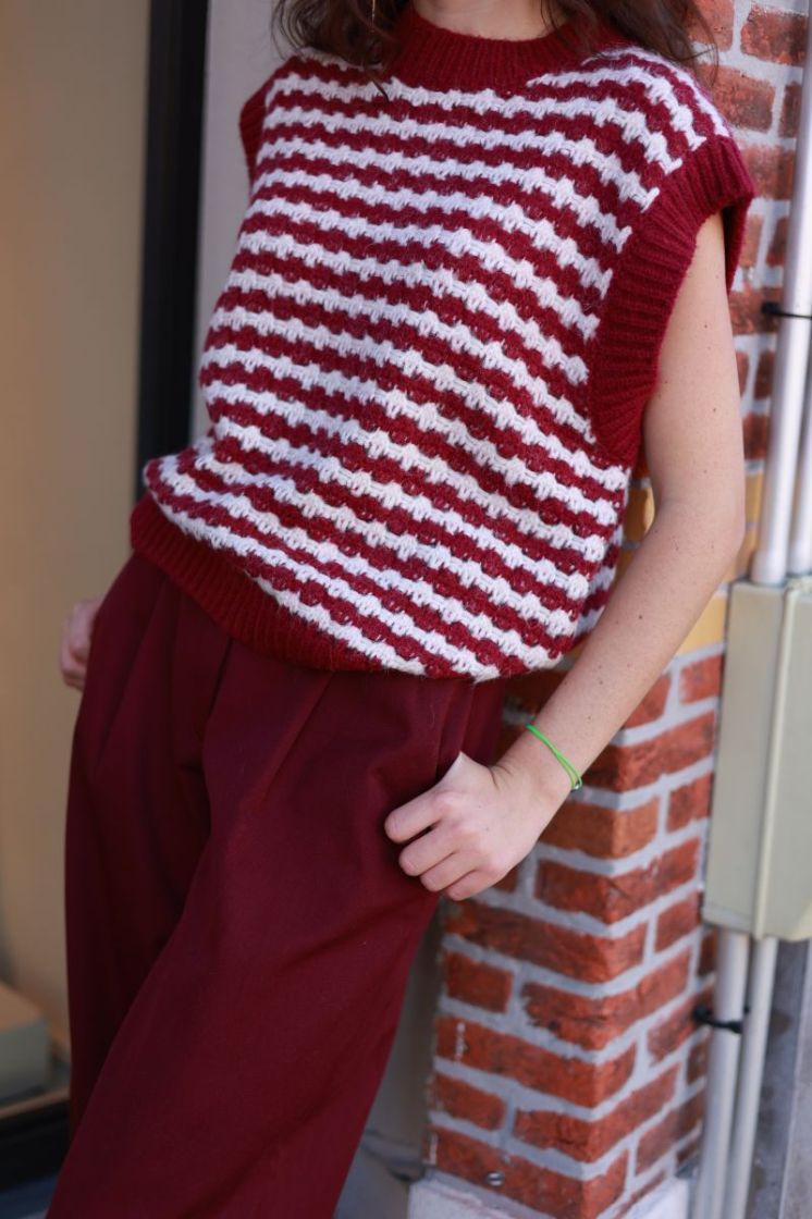 Slwextra wide hw thilde pant Tawny port