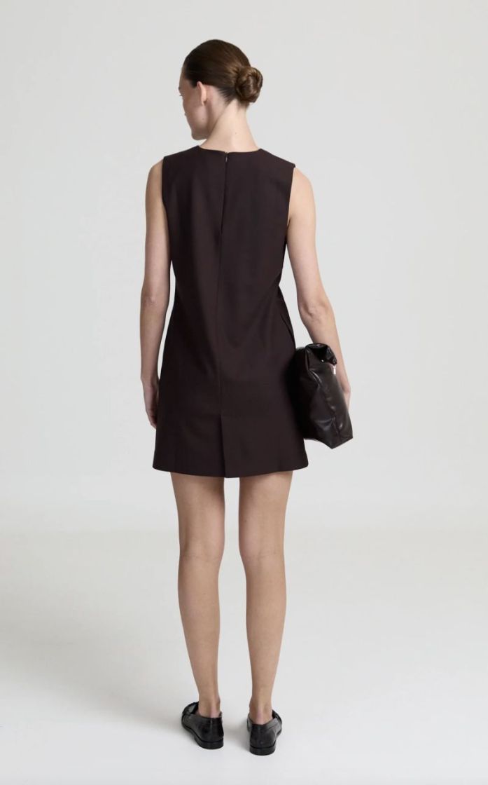 Nausicaa dress Dark brown