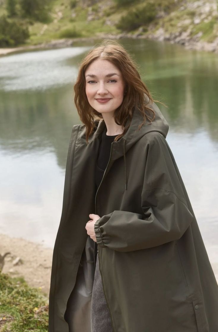 Colbert Long waterproof jacket Khaki