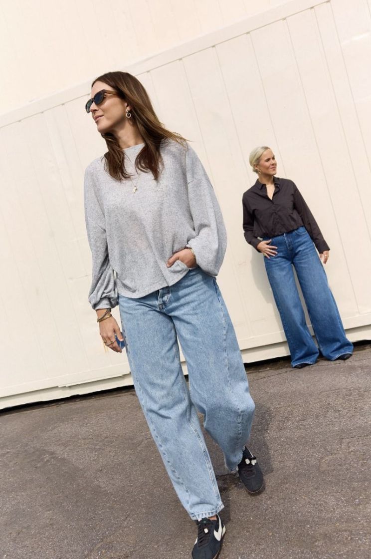 Audrey T-shirt Grey Melange