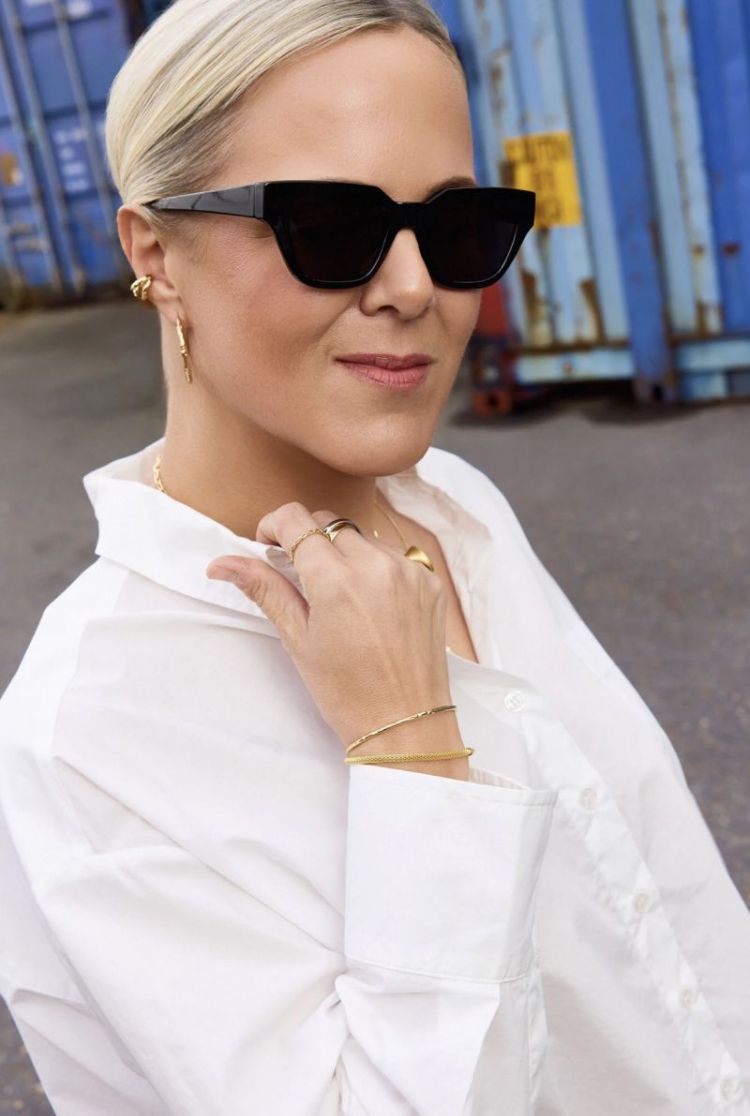 Davis Blouse White