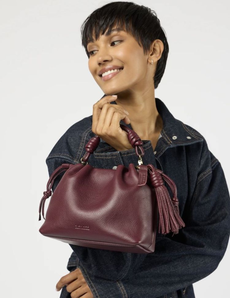 Kiki midi bag Dark Cherry