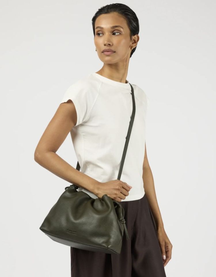 Kiki midi bag Moss green